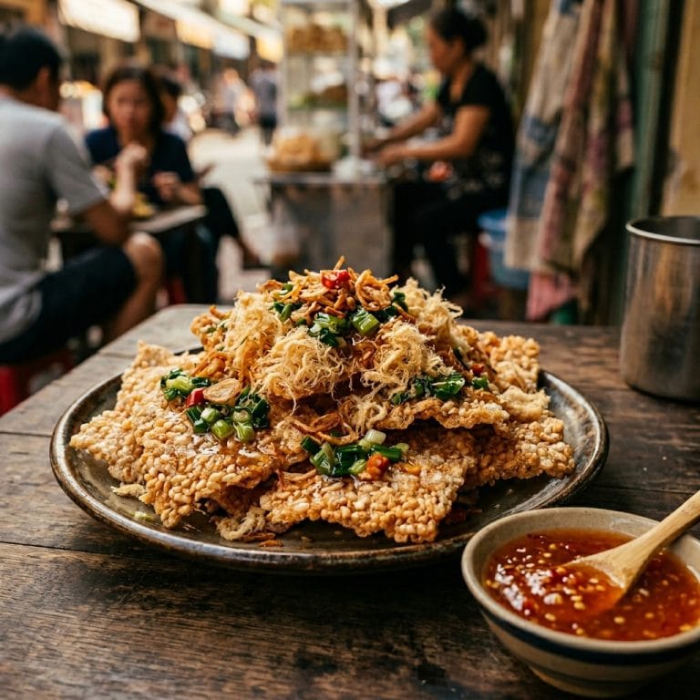 Cơm cháy chà bông giòn rụm topping đậm vị hấp dẫn nhiều người