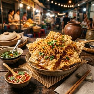 Combo cơm cháy đáy nồi giòn rụm topping đậm vị nhiều lựa chọn