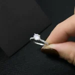 Nhẫn bạc nữ Phúc Minh Jewelry đính đá PMJS0324N 3