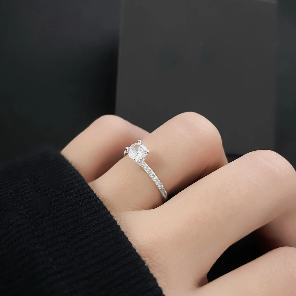 Nhẫn bạc nữ Phúc Minh Jewelry đính đá PMJS0324N 4