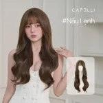 Tóc giả nguyên đầu CAPELLI xoăn lơi mái thưa Melia Wig 4
