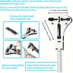 Người yêu thích đồng hồ sử dụng bộ dụng cụ 147 chi tiết để bảo dưỡng đồng hồ