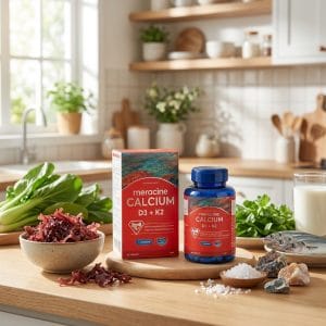 Canxi tảo biển đỏ hỗ trợ hấp thu tốt và chăm sóc xương chắc khỏe