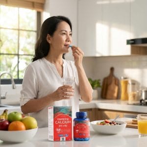 Phụ nữ Việt bổ sung canxi lâu dài để duy trì xương chắc khỏe an toàn