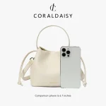 Túi xách nữ CORALDAISY túi xô đeo vai đeo chéo 5