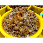 Nước chấm từ mắm cá linh và cá sặc ăn kèm rau và thịt luộc