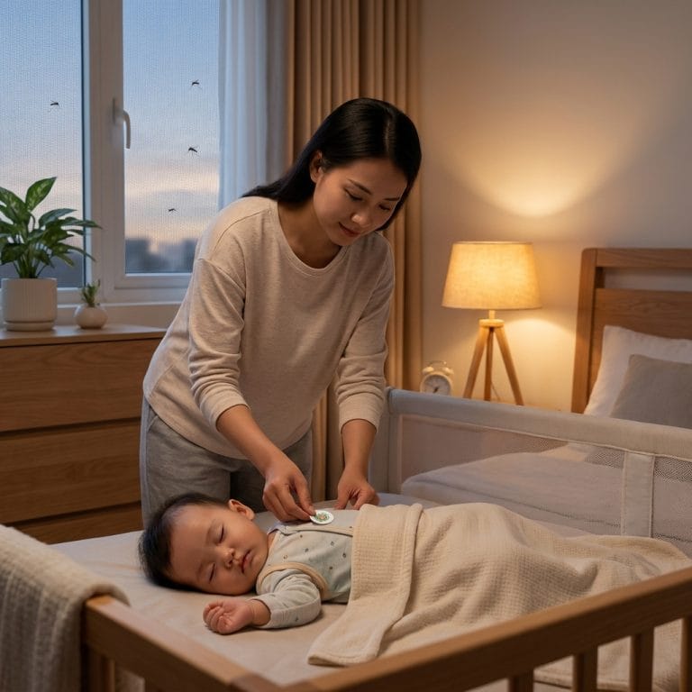 Nhà sạch nhưng vẫn có nhiều muỗi khiến bé khó ngủ vào ban đêm