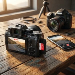 Thẻ nhớ tốc độ cao giúp quay video ổn định và hạn chế giật lag