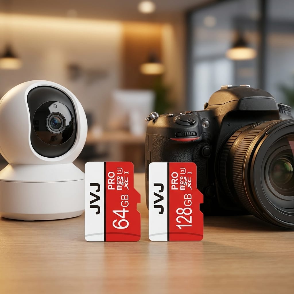 Thẻ nhớ 64GB và 128GB dùng cho camera quay video và lưu trữ dữ liệu