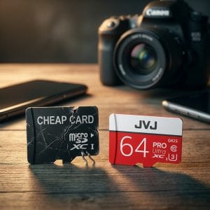 So sánh thẻ nhớ giá rẻ và thẻ nhớ U3 Class 10 ổn định hơn