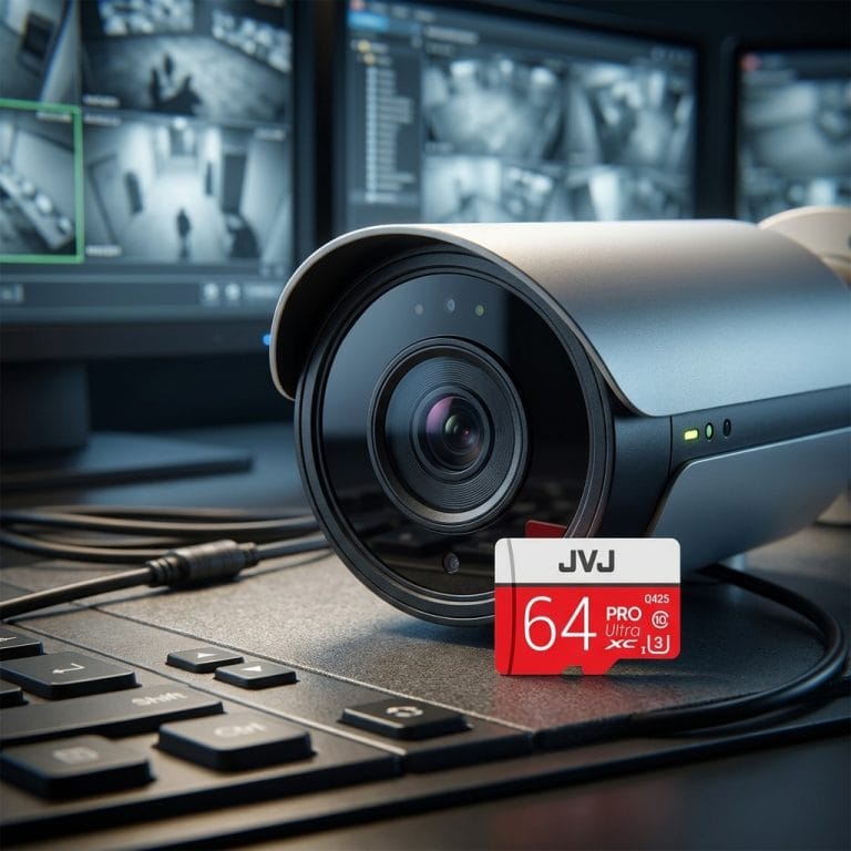 Thẻ nhớ U3 Class 10 hỗ trợ camera an ninh ghi hình ổn định liên tục