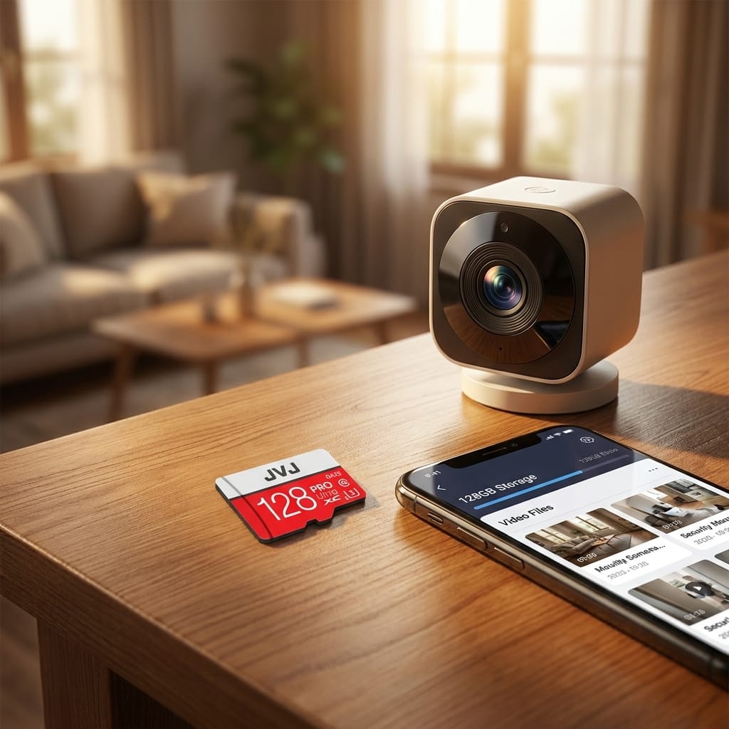 Thẻ nhớ 128GB U3 Class 10 dùng cho camera ghi hình Full HD