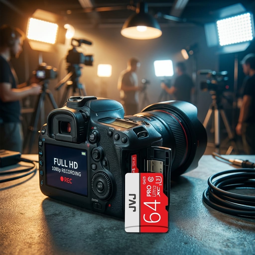 Thẻ nhớ U3 Class 10 hỗ trợ quay video Full HD ổn định hơn