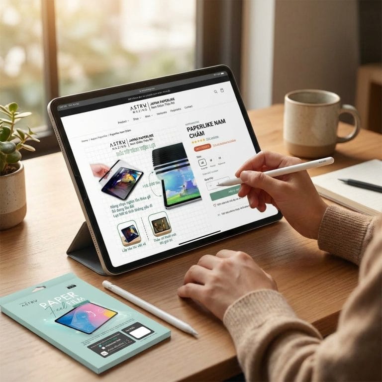 Người dùng tìm mua paperlike nam châm AstroMazing cho iPad