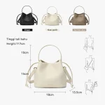 Túi xách nữ CORALDAISY túi xô đeo vai đeo chéo 6