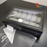 Hộp đựng đồng hồ gỗ cao cấp được sử dụng làm quà tặng cho nam giới