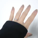 Nhẫn bạc nữ Phúc Minh Jewelry đính đá PMJS0324N 8