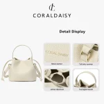 Túi xách nữ CORALDAISY túi xô đeo vai đeo chéo 8