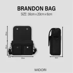 Túi đeo chéo BRANDON Midori For Man chống nước 8