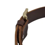 Dây lưng da bò thật DHM-122 khóa kim mạ đồng 8