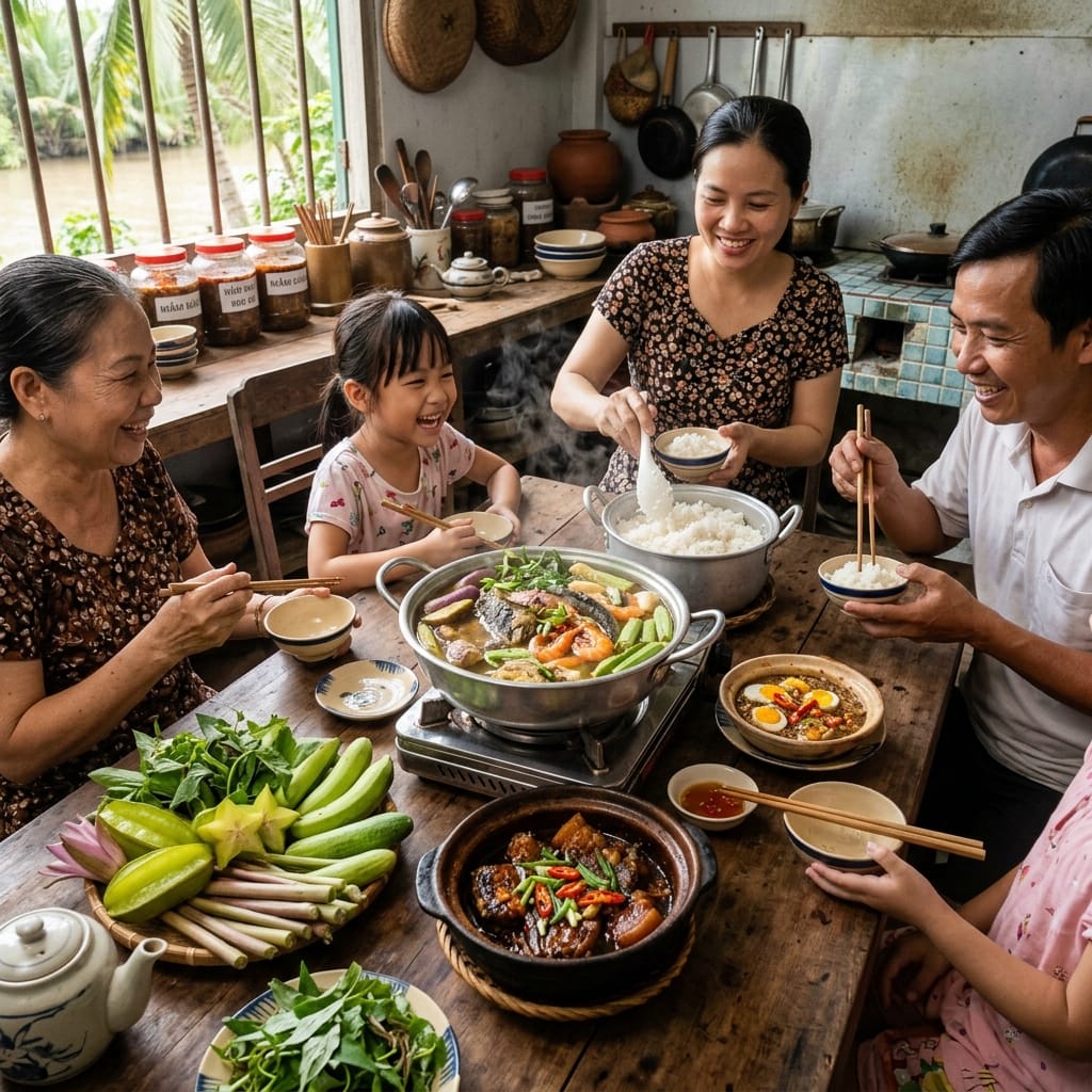 Các món ngon từ mắm cá linh miền Tây ăn cùng cơm nóng gia đình
