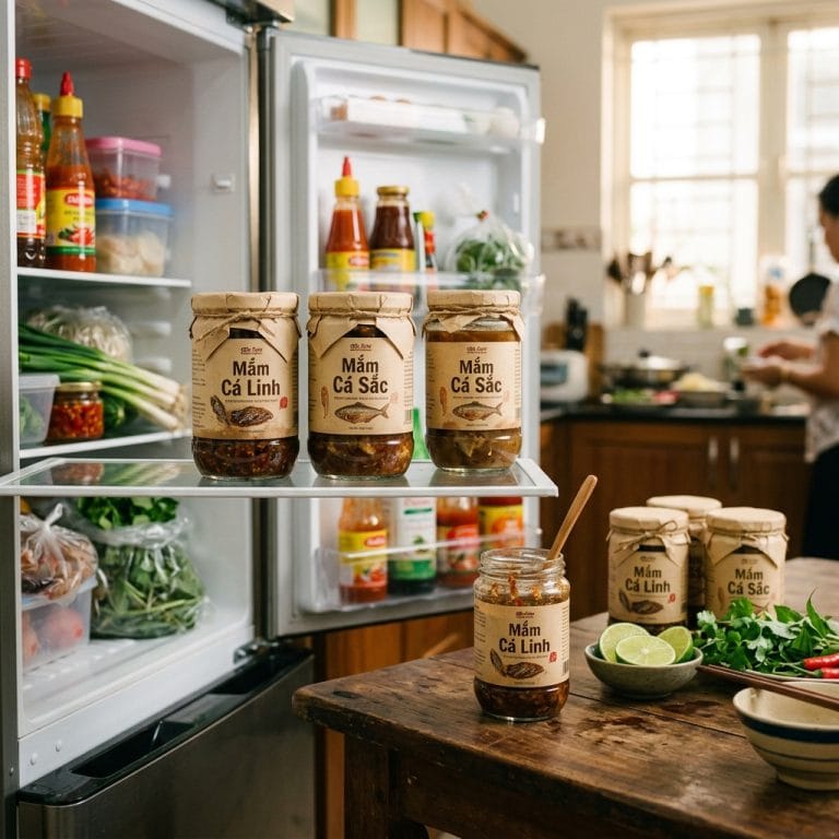 Combo mắm cá linh và cá sặc bảo quản cho gia đình dùng lâu dài