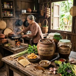 Mắm cá linh và mắm cá sặc miền Tây chuẩn vị quê truyền thống